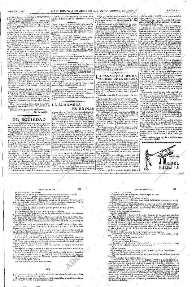 ABC MADRID 25-04-1907 página 5