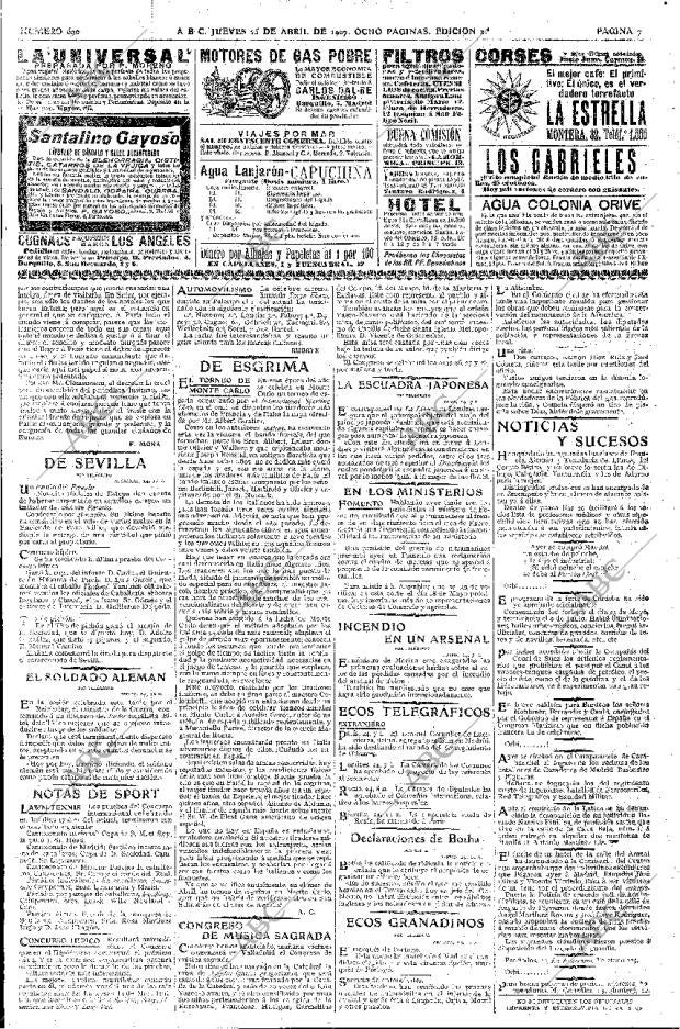 ABC MADRID 25-04-1907 página 7