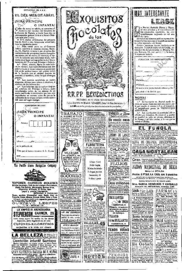 ABC MADRID 25-04-1907 página 8