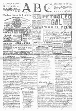 ABC MADRID 03-05-1907 página 1