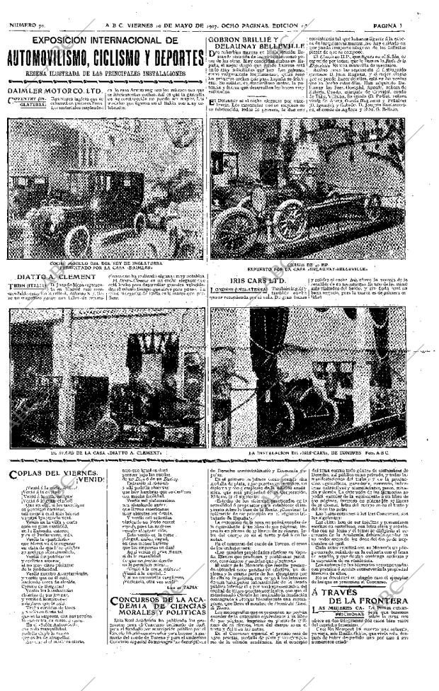 ABC MADRID 10-05-1907 página 3