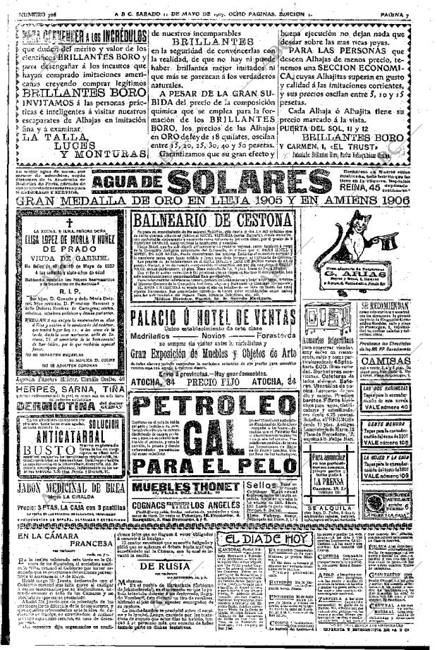 ABC MADRID 11-05-1907 página 7