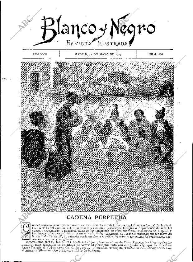 BLANCO Y NEGRO MADRID 11-05-1907 página 3