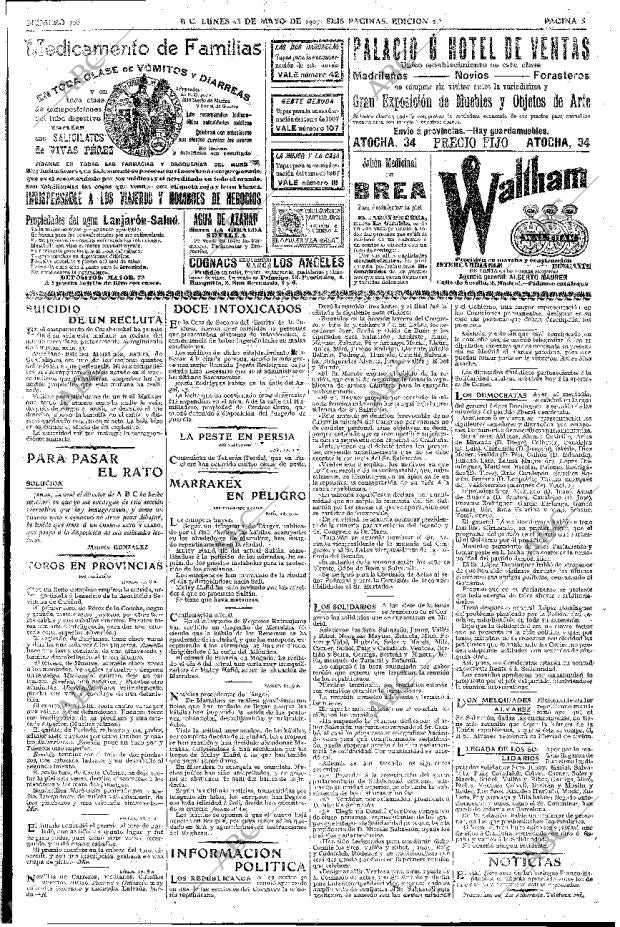 ABC MADRID 13-05-1907 página 5