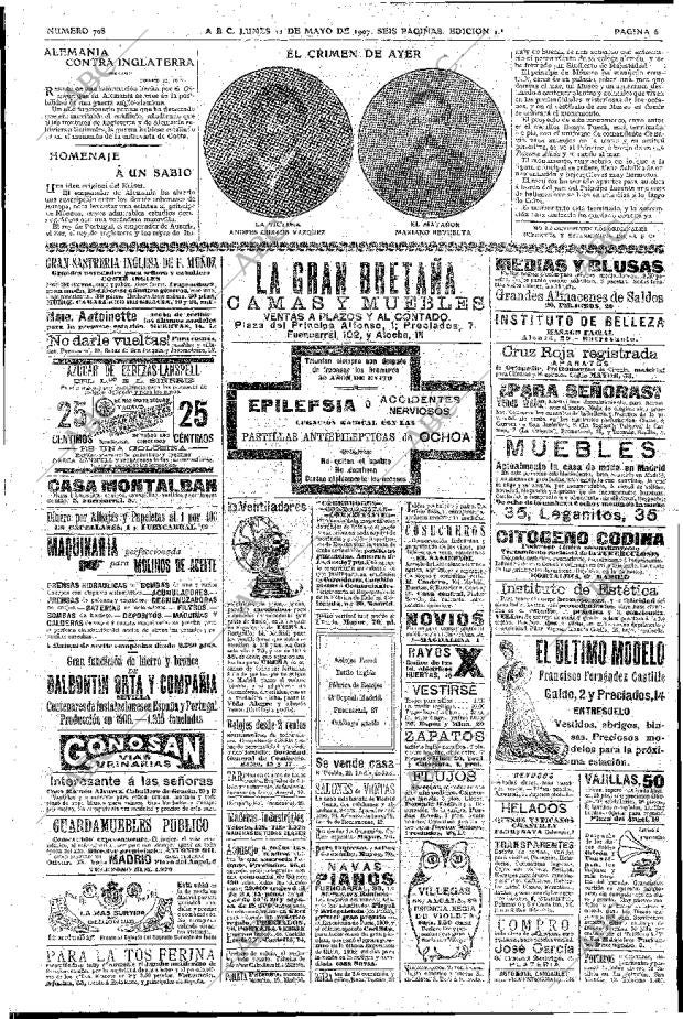 ABC MADRID 13-05-1907 página 6