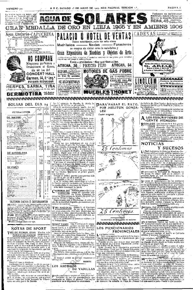 ABC MADRID 25-05-1907 página 5