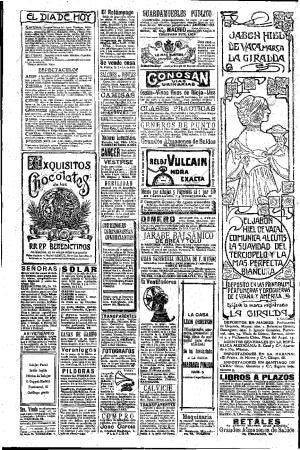 Periodico Abc Madrid 29 05 1907 Portada Archivo Abc