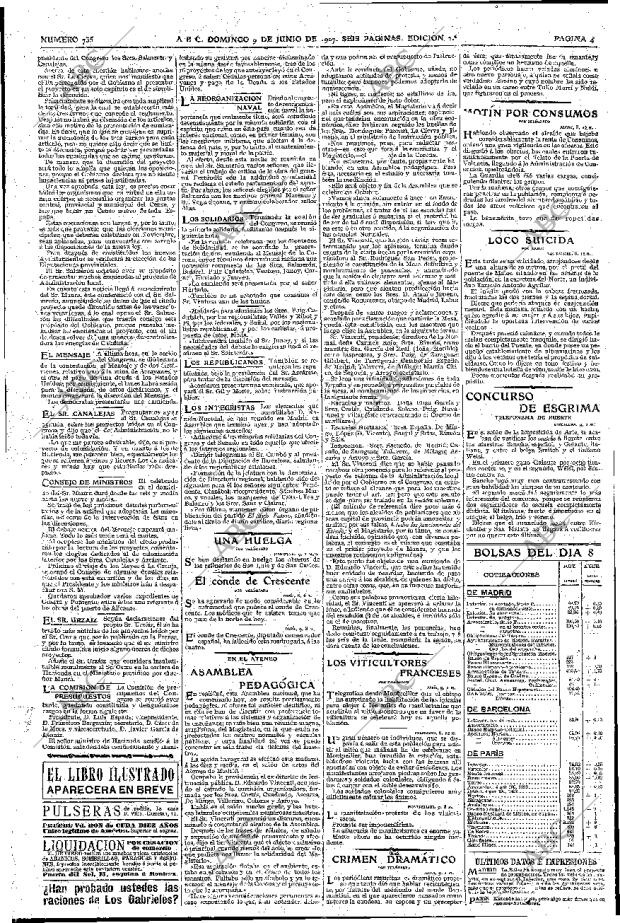 ABC MADRID 09-06-1907 página 4