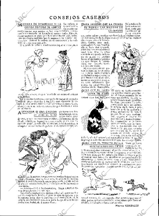 BLANCO Y NEGRO MADRID 22-06-1907 página 5