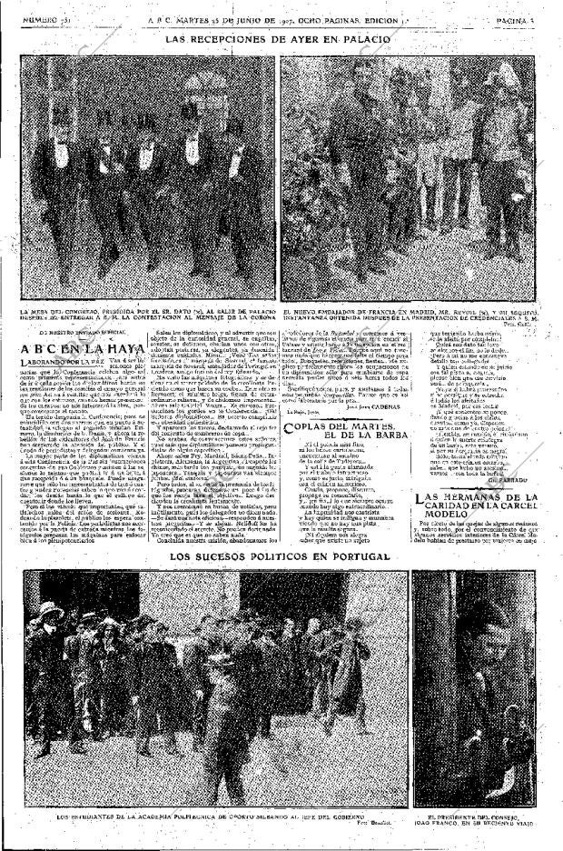 ABC MADRID 25-06-1907 página 3