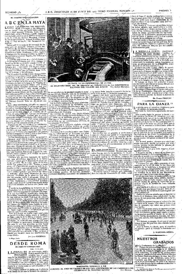 ABC MADRID 26-06-1907 página 3