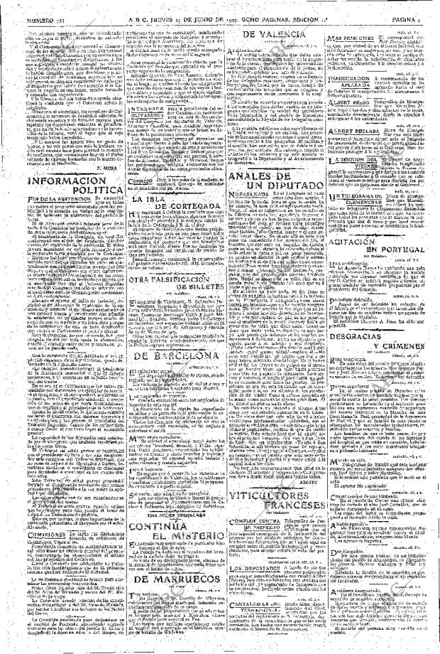 ABC MADRID 27-06-1907 página 4