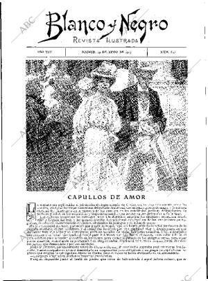 BLANCO Y NEGRO MADRID 29-06-1907 página 3