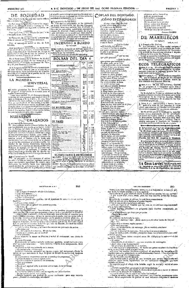 ABC MADRID 07-07-1907 página 5