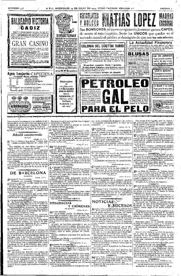 ABC MADRID 17-07-1907 página 7