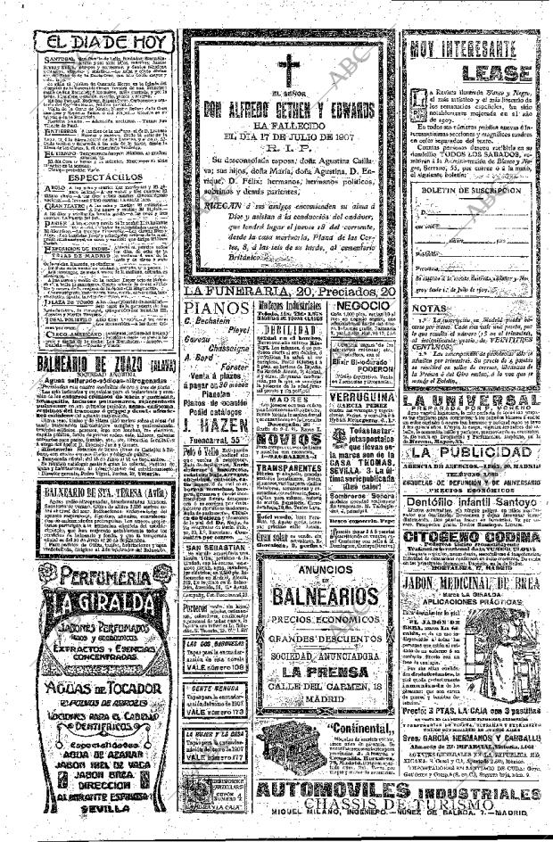 ABC MADRID 18-07-1907 página 8