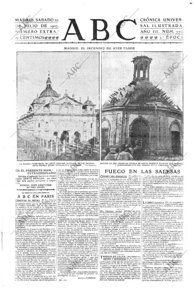 ABC MADRID 20-07-1907 página 1
