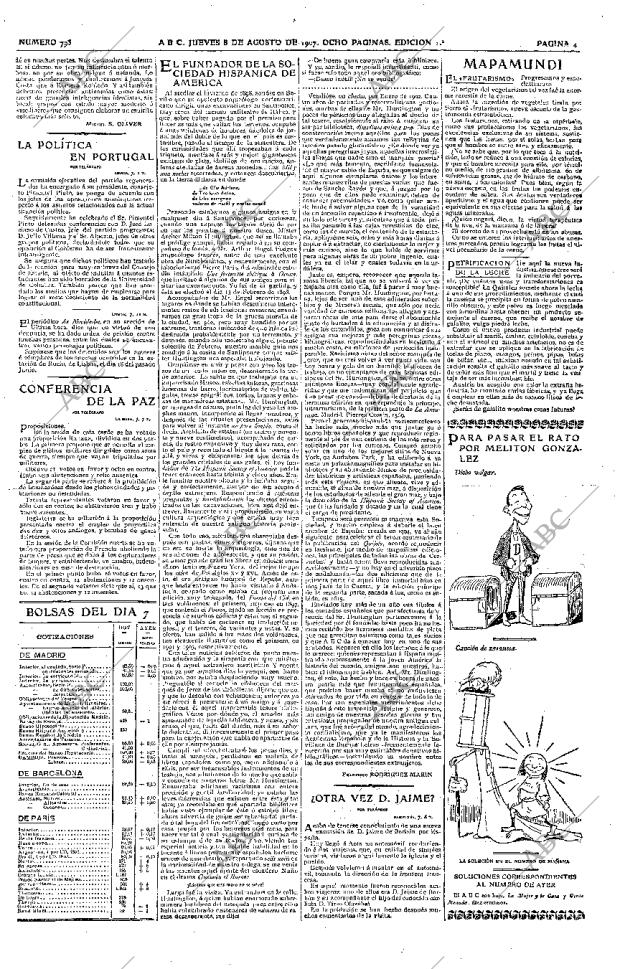 ABC MADRID 08-08-1907 página 4