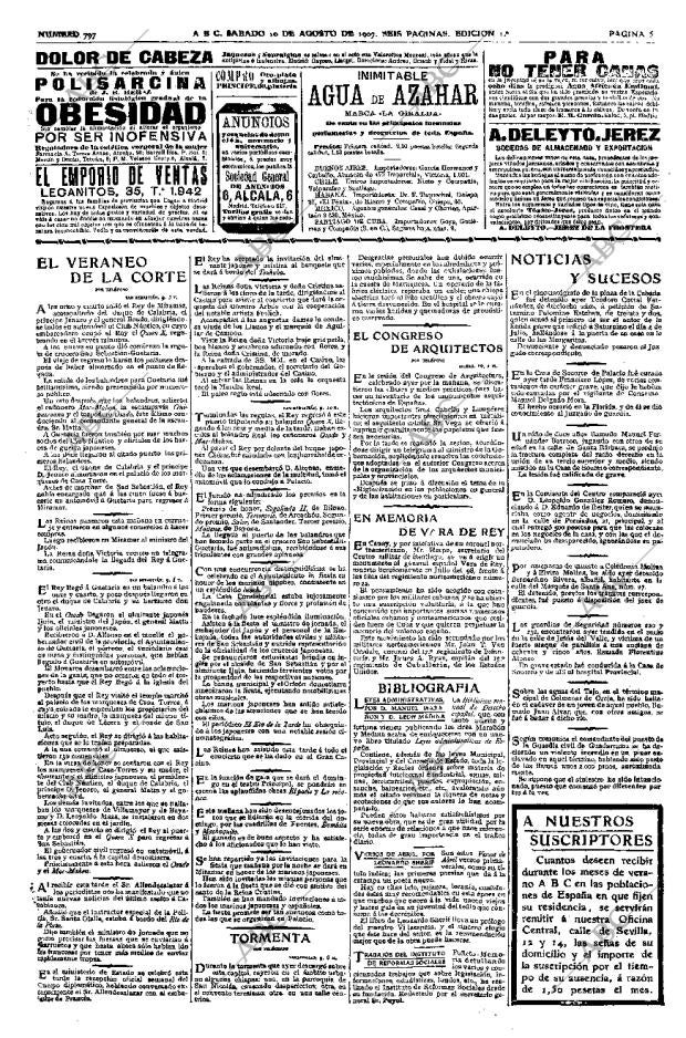 ABC MADRID 10-08-1907 página 5