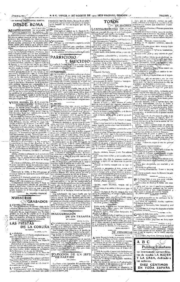 ABC MADRID 12-08-1907 página 4