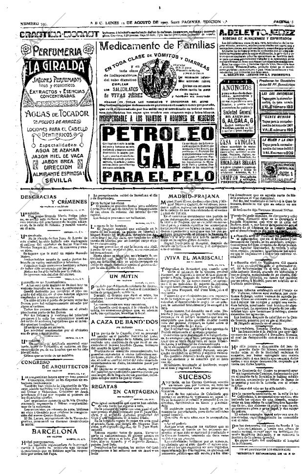 ABC MADRID 12-08-1907 página 5