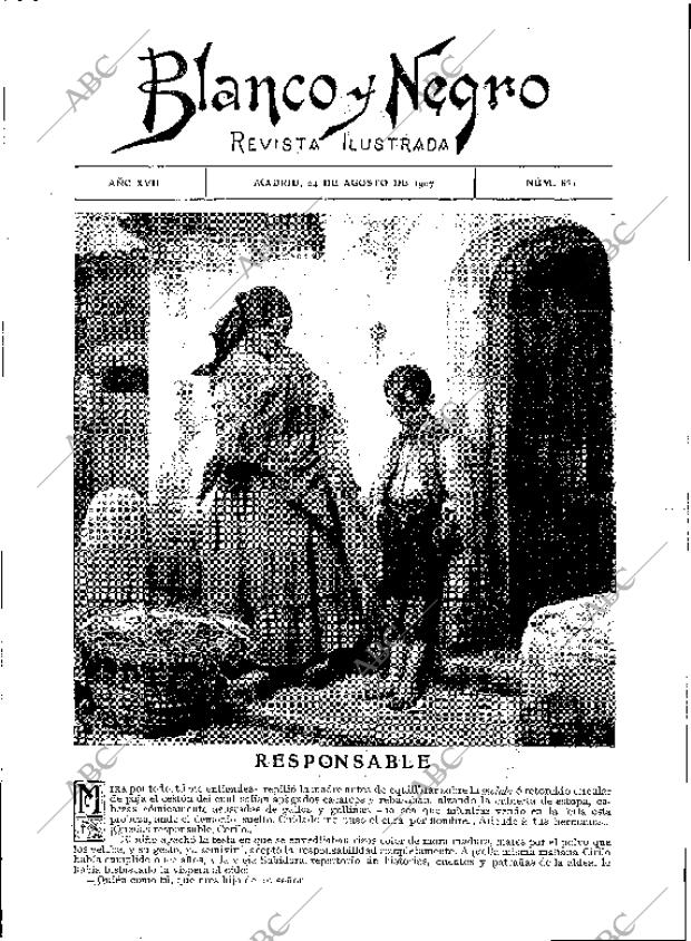 BLANCO Y NEGRO MADRID 24-08-1907 página 3