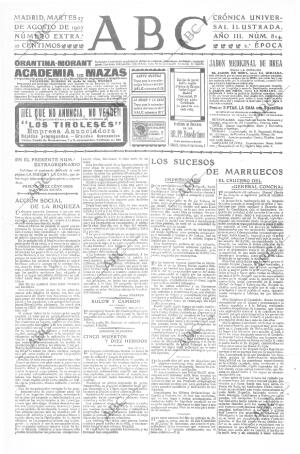 ABC MADRID 27-08-1907 página 1