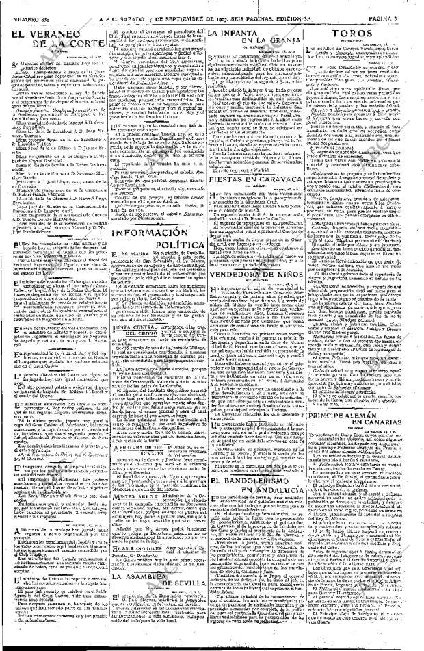 ABC MADRID 14-09-1907 página 3