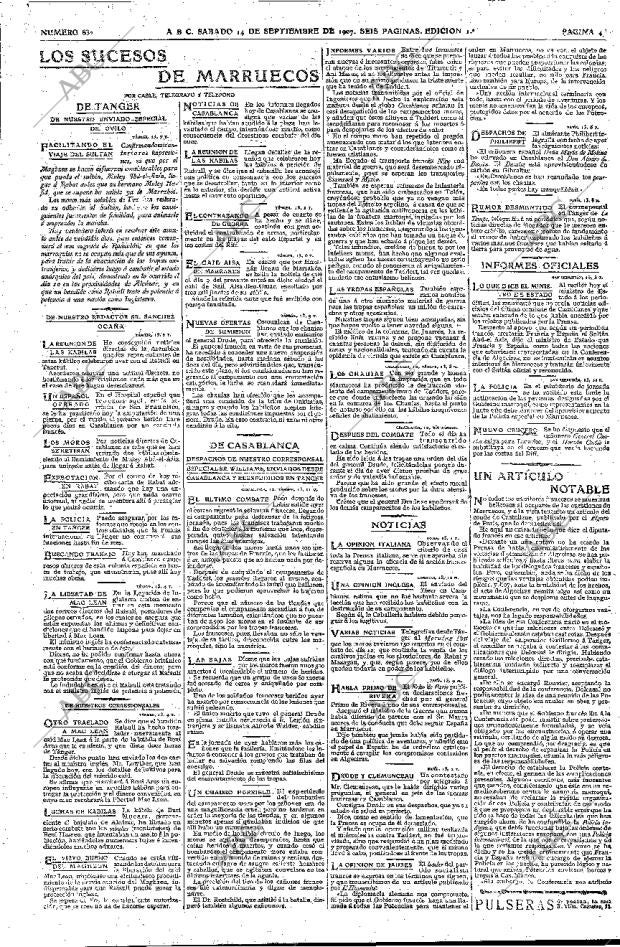 ABC MADRID 14-09-1907 página 4