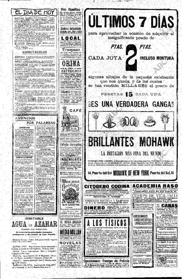 ABC MADRID 14-09-1907 página 6
