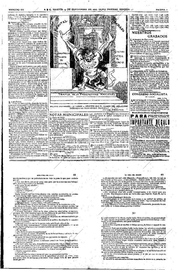 ABC MADRID 17-09-1907 página 5