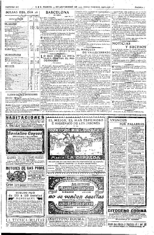 ABC MADRID 17-09-1907 página 7