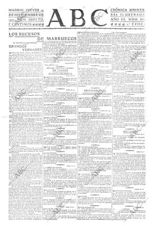ABC MADRID 19-09-1907 página 1
