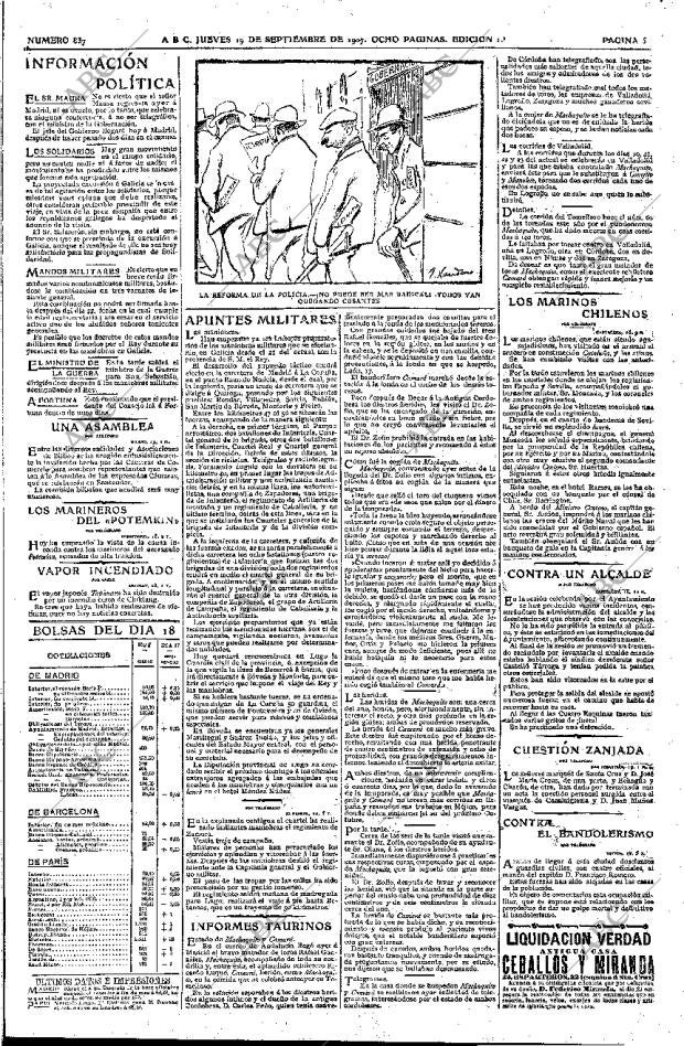 ABC MADRID 19-09-1907 página 5