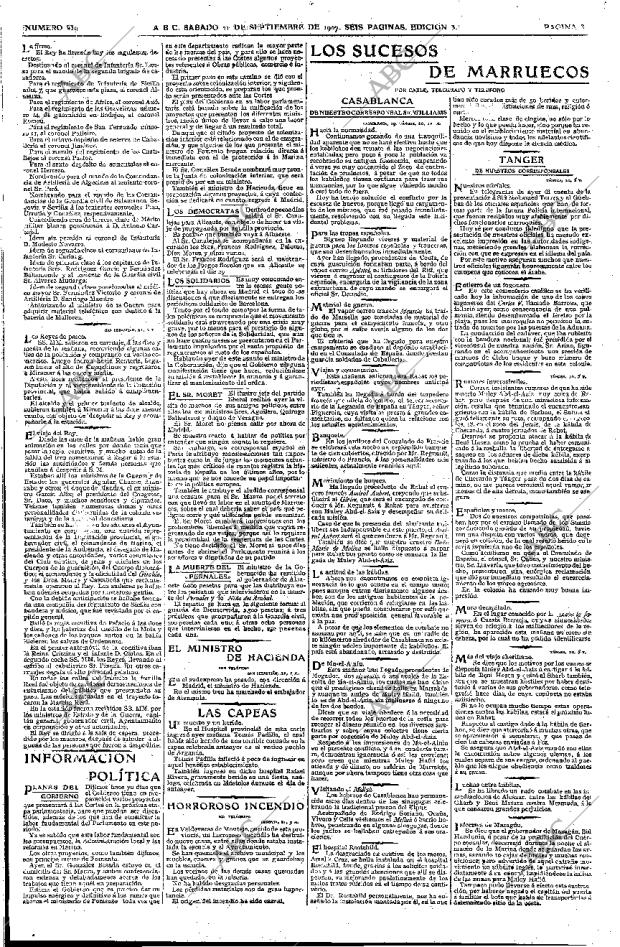 ABC MADRID 21-09-1907 página 3