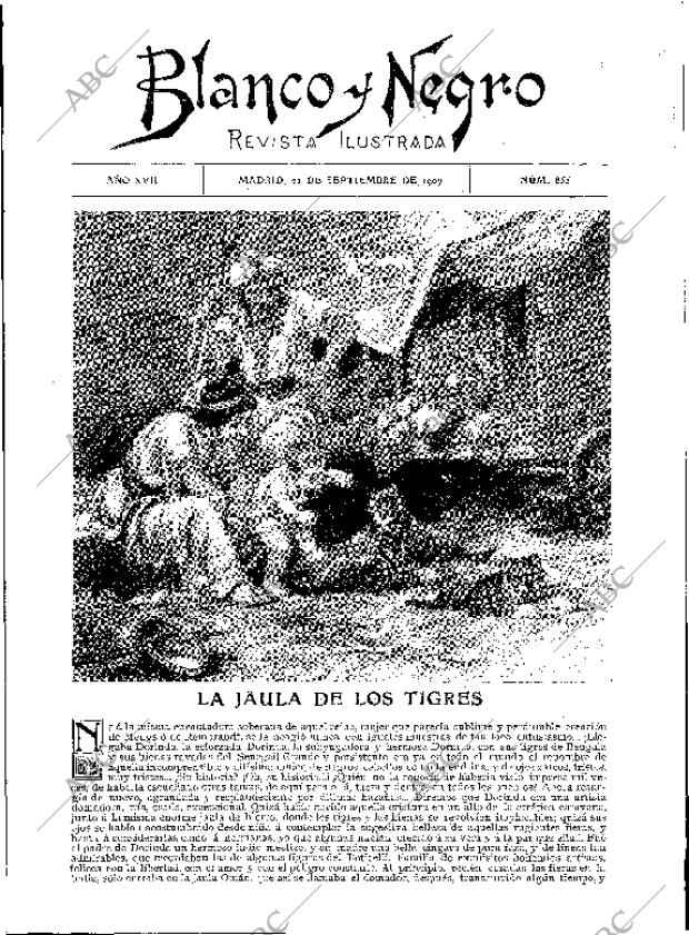 BLANCO Y NEGRO MADRID 21-09-1907 página 3