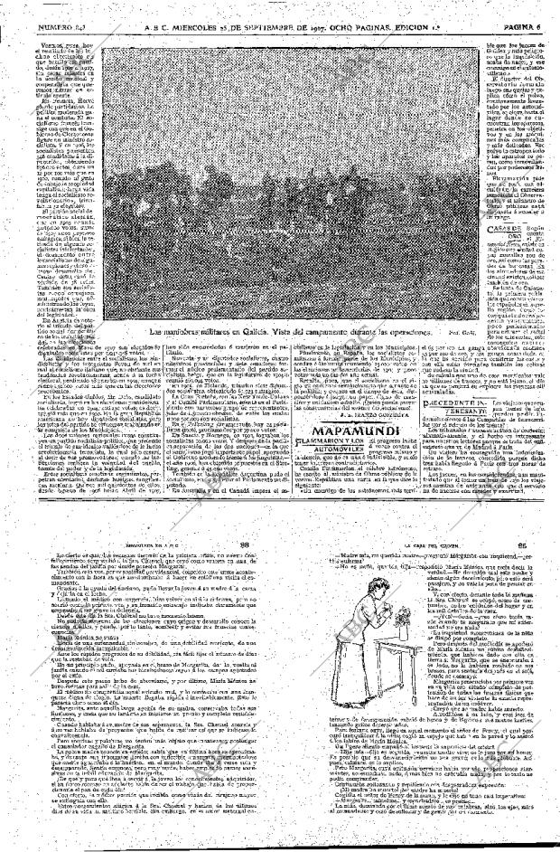 ABC MADRID 25-09-1907 página 6