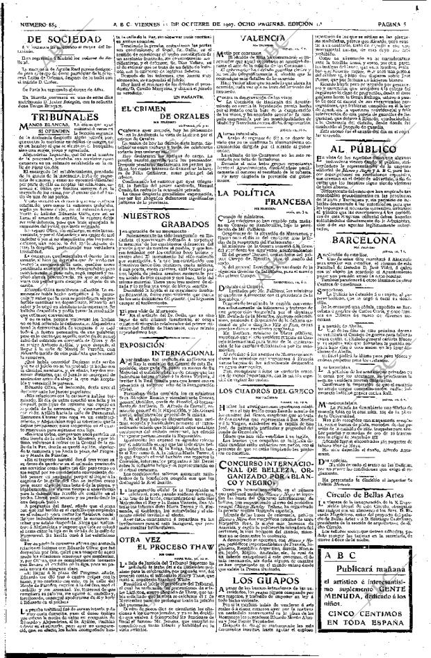 ABC MADRID 11-10-1907 página 5