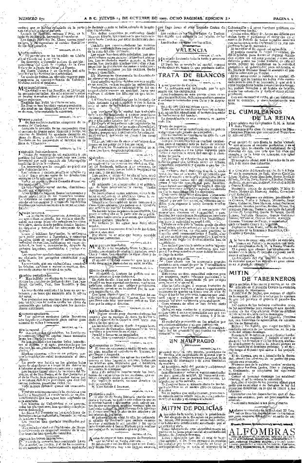 ABC MADRID 24-10-1907 página 2