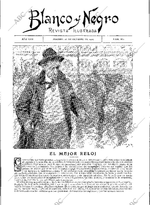 BLANCO Y NEGRO MADRID 26-10-1907 página 3