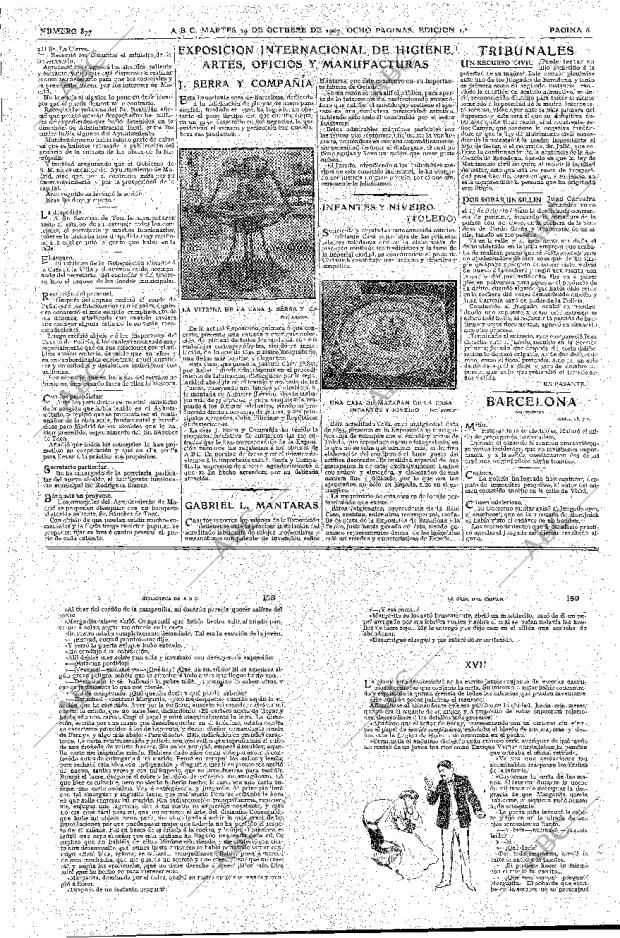 ABC MADRID 29-10-1907 página 6