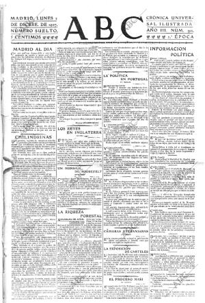 ABC MADRID 02-12-1907 página 1