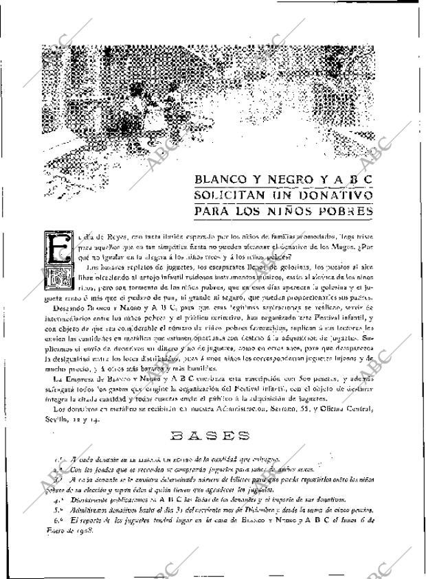 BLANCO Y NEGRO MADRID 07-12-1907 página 14