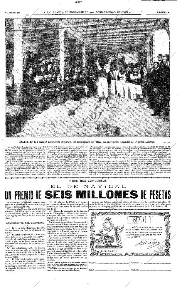 ABC MADRID 09-12-1907 página 6