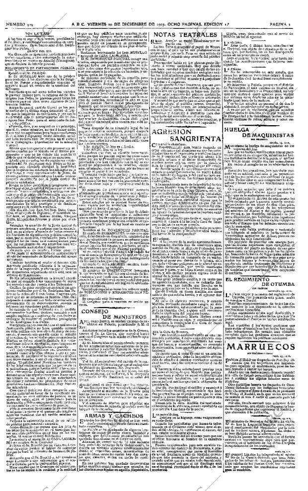 ABC MADRID 20-12-1907 página 2