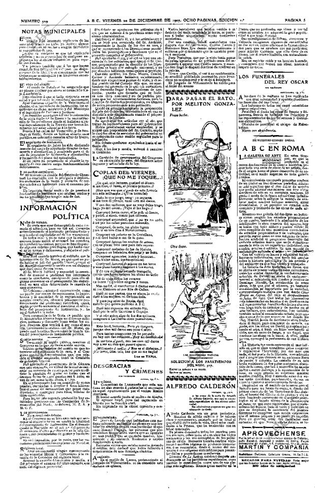 ABC MADRID 20-12-1907 página 5