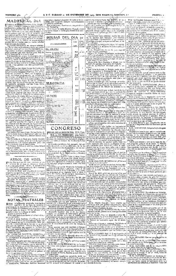 ABC MADRID 21-12-1907 página 2