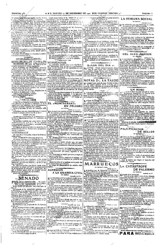 ABC MADRID 21-12-1907 página 3
