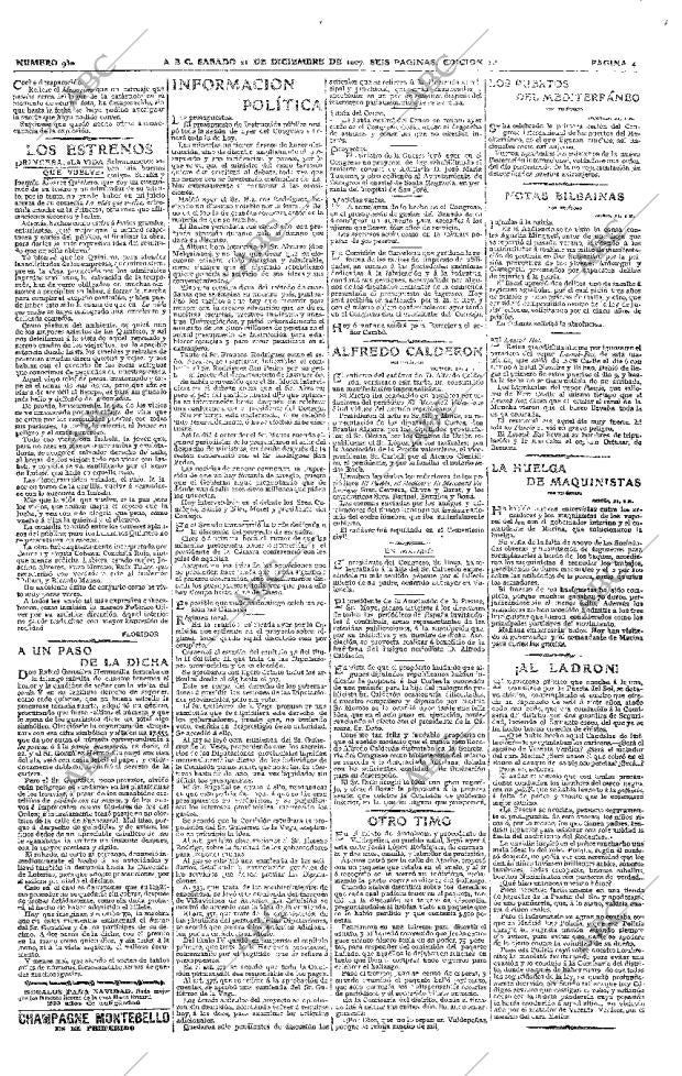 ABC MADRID 21-12-1907 página 4