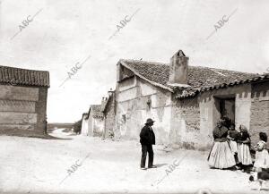 Casa en que vivió el alcalde de Móstoles en 1808 y que conservan sus...